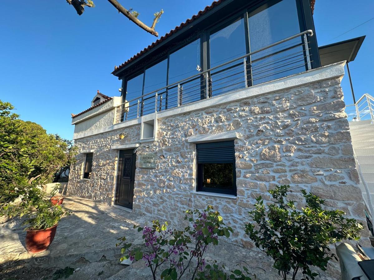 Solmar Aegina With Private Pool - Jacuzzi Apartment Khloi ภายนอก รูปภาพ
