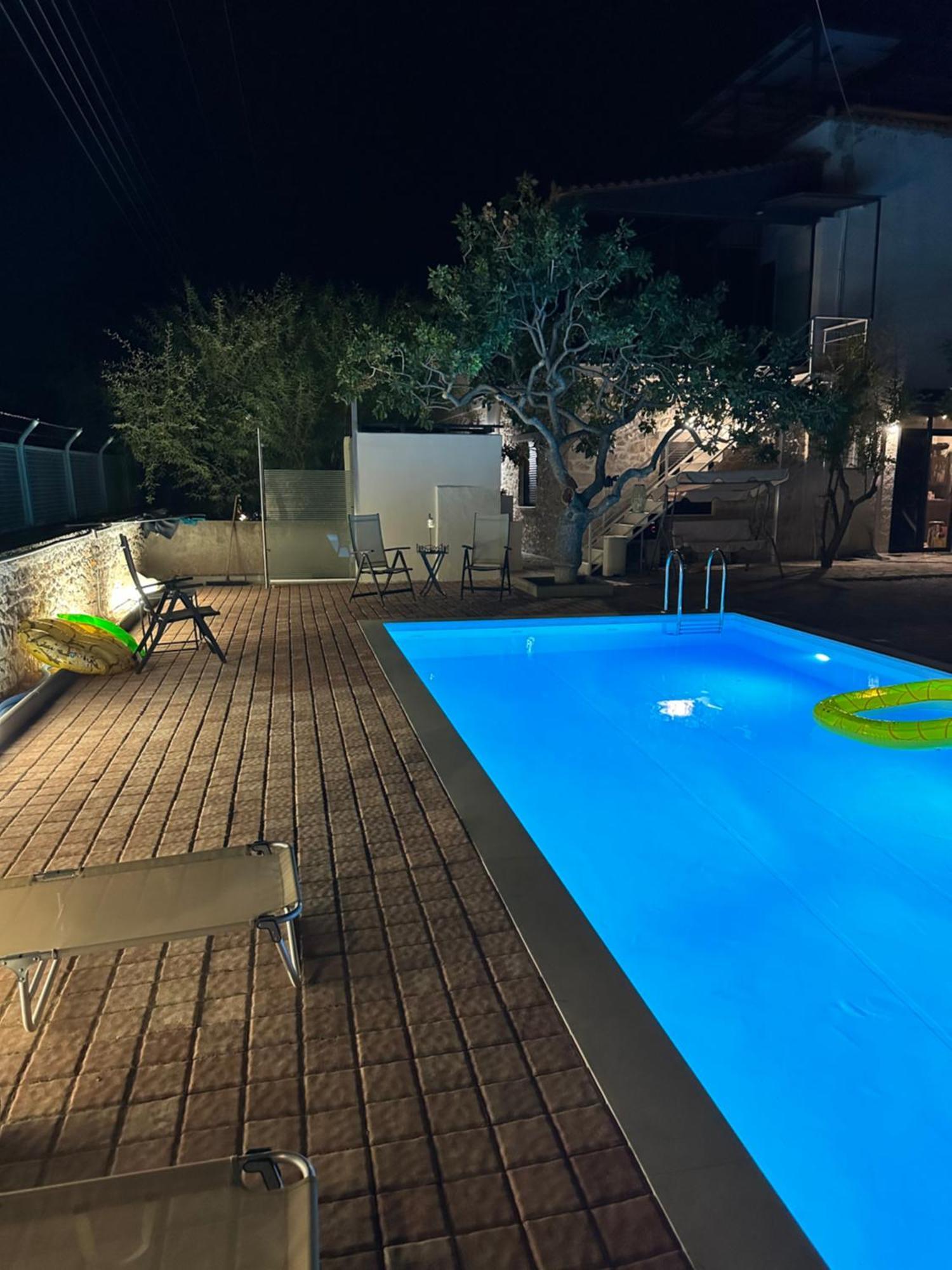 Solmar Aegina With Private Pool - Jacuzzi Apartment Khloi ภายนอก รูปภาพ