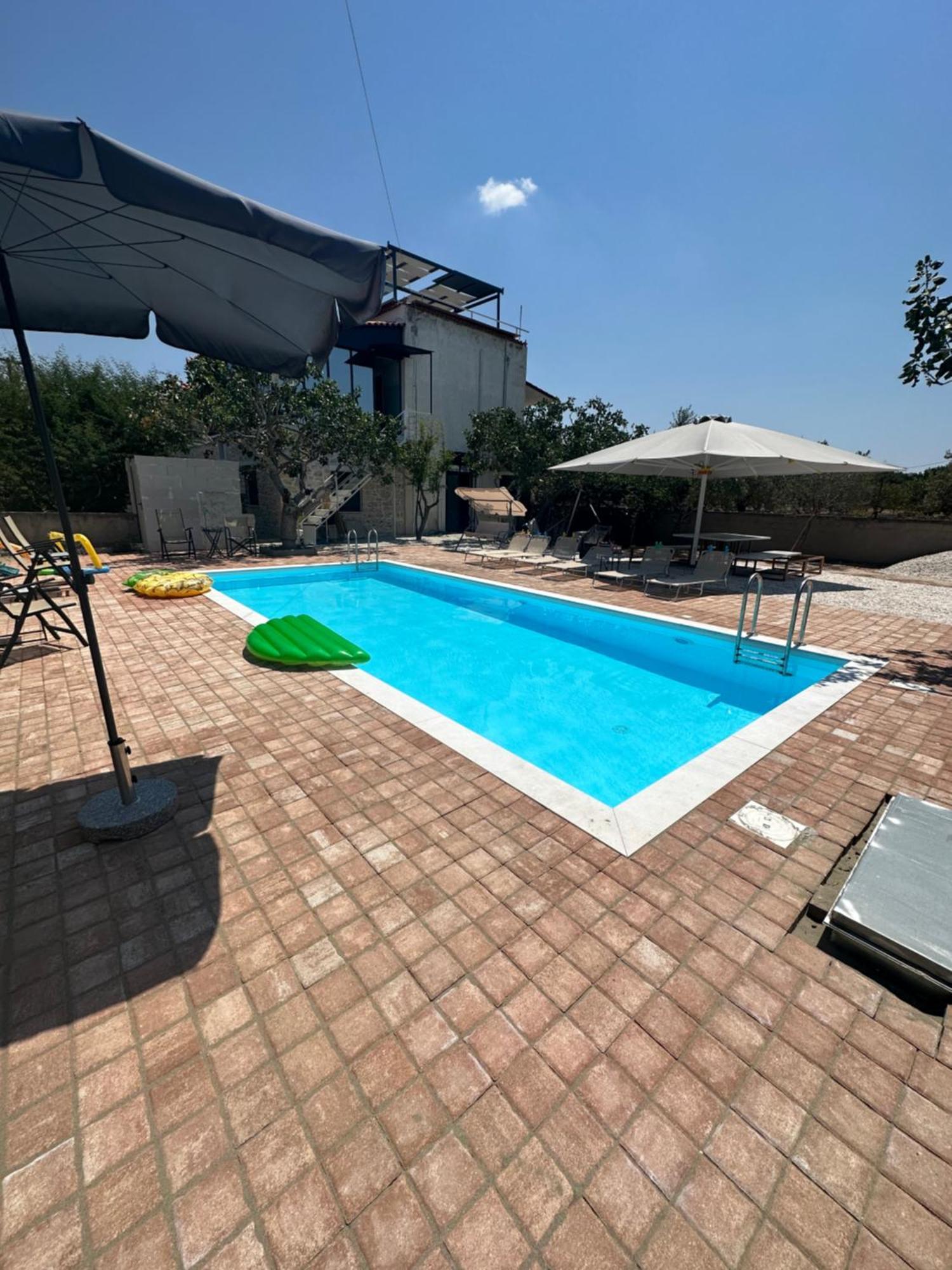 Solmar Aegina With Private Pool - Jacuzzi Apartment Khloi ภายนอก รูปภาพ