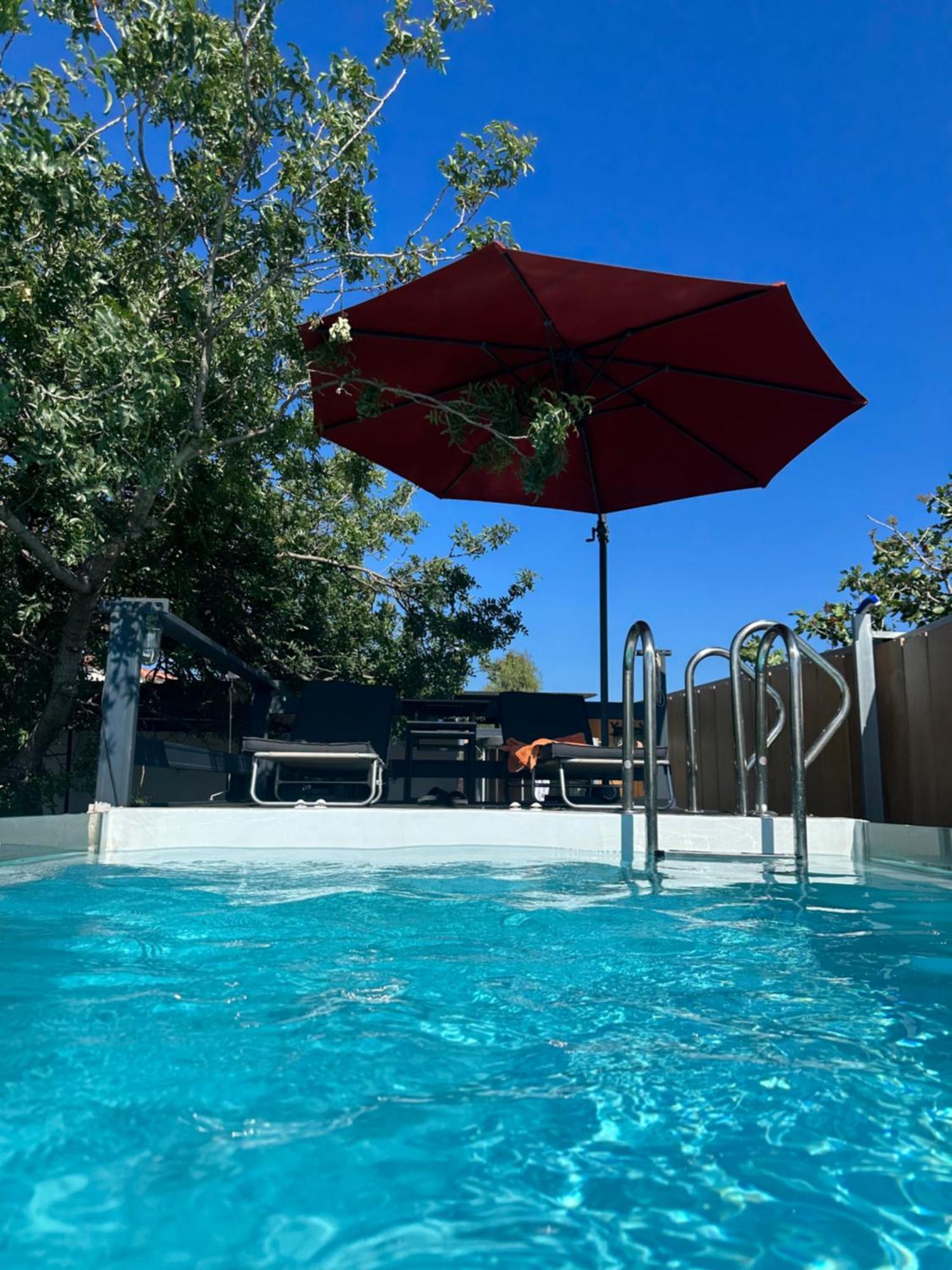 Solmar Aegina With Private Pool - Jacuzzi Apartment Khloi ภายนอก รูปภาพ